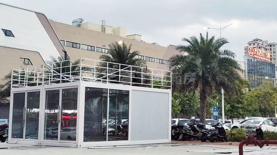北海萬達汽車主題展廳集裝箱房