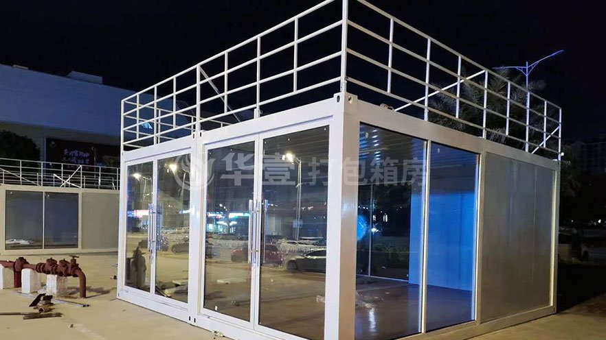 北海萬達汽車主題展廳集裝箱房