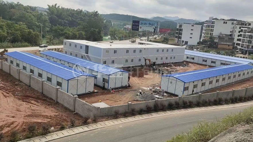 海南項目工地打包箱房